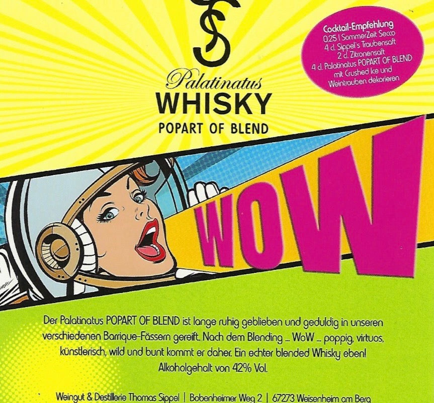 Palatinatus Whisky Pop Art of Blend - 0,7 l